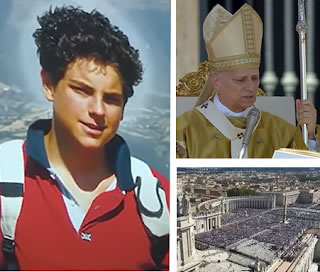 Imagen de la Canonización de Carlo Acutis
