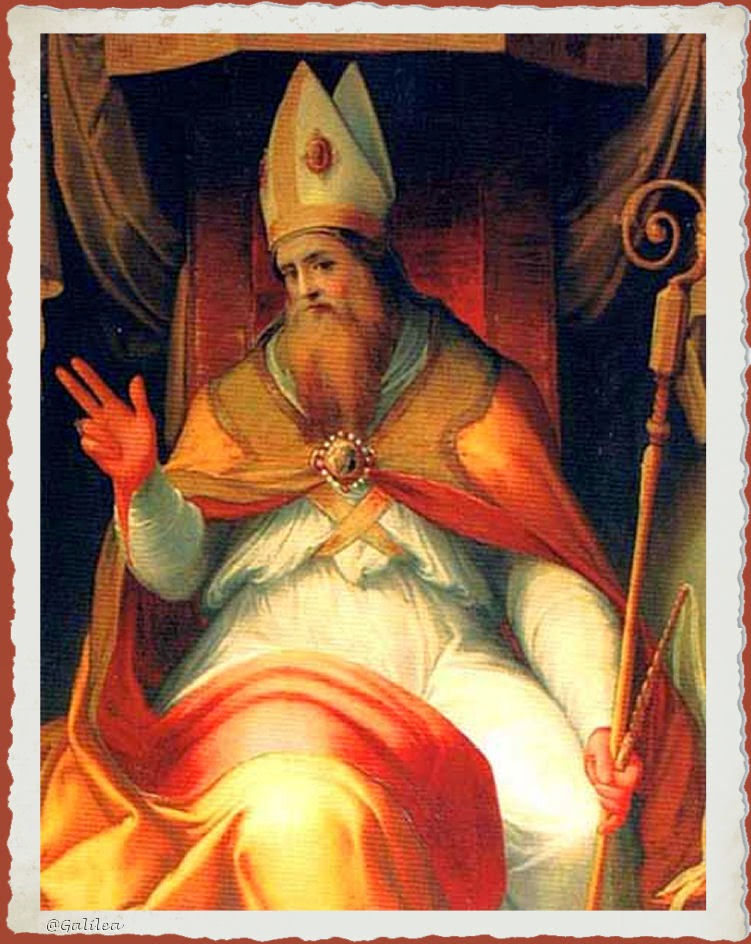 Imagen de San Ambrosio Obispo de Milan y Doctor de la Iglesia